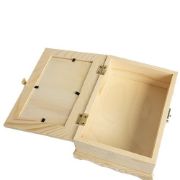 Picture of CousinDIY Unfinished Wood Frame Box 6.5"x4.8"x2.8"