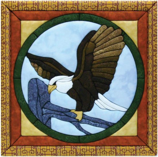 Picture of Eagle Quilt Magic Kit 12"X12"