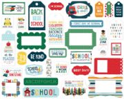 Picture of Echo Park Cardstock Ephemera 33/Pkg-Frames & Tags, First Day Of School