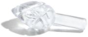 Picture of Ceramic Christmas Tree Bulbs .625" 100/Pkg Clear