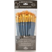 Picture of Gold Taklon Value Pack Brush Set Round 12/Pkg