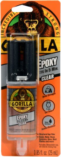 Picture of Gorilla Glue Epoxy Tube .85oz
