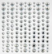 Picture of Craft Consortium Essential Adhesive Rhinestone Gems 143/Pkg-Clear
