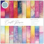 Picture of Craft Consortium Double-Sided Paper Pad 6"X6" 40/Pkg-Retro Summer, 20 Designs