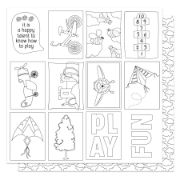 Picture of Go Outside And Play Double-Sided Cardstock 12"X12"-Color Me