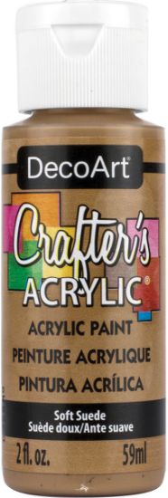 Picture of Crafter's Acrylic All-Purpose Paint 2oz Soft Suede