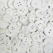 Picture of Favorite Findings Big Bag Of Buttons White 4oz