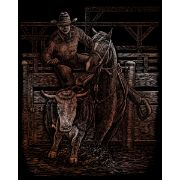 Picture of Copper Foil Engraving Art Kit 8"X10" Rodeo