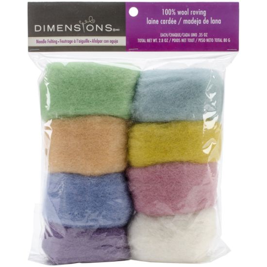 Picture of Feltworks Roving Value Pack 2.8oz Pastel