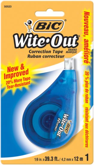 Picture of Bic Wite Out EZ Correction Tape .166"X39.3'