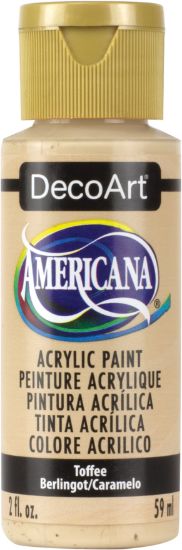 Picture of Americana Acrylic Paint 2oz Toffee - Opaque