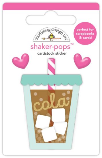 Picture of Doodlebug Doodle-Pops 3D Stickers 12/Pkg-Soda Sweet, Hello Again