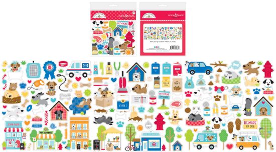 Picture of Doodlebug Odds & Ends Die-Cuts-Doggone Cute
