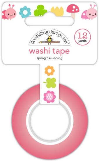 Picture of Doodlebug Washi Tape 15mmX12yd-Spring Has Sprung