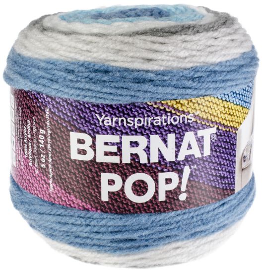 Picture of Bernat Pop! Yarn Blue Streak