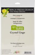 Picture of Birch Press Designs Clear Stamps Crystal Lingo