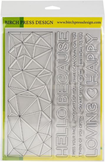 Picture of Birch Press Designs Clear Stamps Crystal Lingo