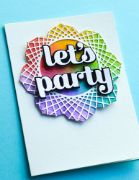 Picture of Birch Press Designs Dies-Let's Party Sugar Script