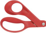 Picture of Fiskars Premier 7" Bent Scissors Red, Left-Handed