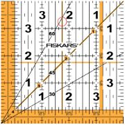 Picture of Fiskars Quilting Ruler 4-1/2"X4-1/2"
