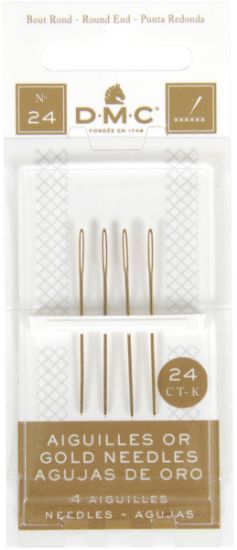 Picture of Gold Tapestry Hand Needles Size 24 4/Pkg