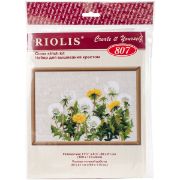 Picture of Dandelions Counted Cross Stitch Kit 11.75:"X8.25" 15 Count