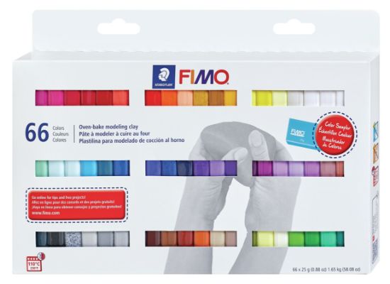 Picture of Fimo Professional Soft Polymer Clay 66/Pkg-Assorted
