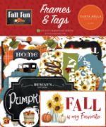 Picture of Carta Bella Cardstock Ephemera-Frames & Tags, Fall Fun