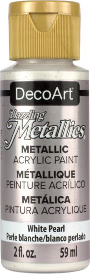 Picture of Dazzling Metallics Acrylic Paint 2oz White Pearl