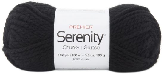 Picture of Deborah Norville Collection Serenity Chunky Solid Yarn Raven