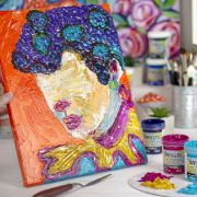 Picture of Decoart Impasto Paint 4oz-Cadmium Yellow Hue
