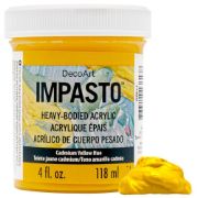 Picture of Decoart Impasto Paint 4oz-Cadmium Yellow Hue
