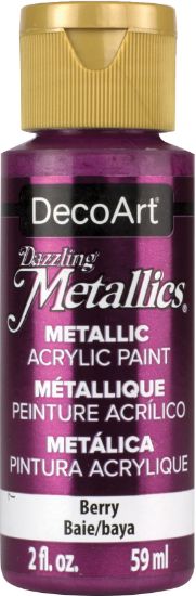 Picture of Dazzling Metallics Acrylic Paint 2oz Berry