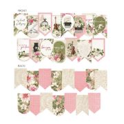 Picture of Dear Love Double-Sided Cardstock Die-Cuts 15/Pkg-Garland