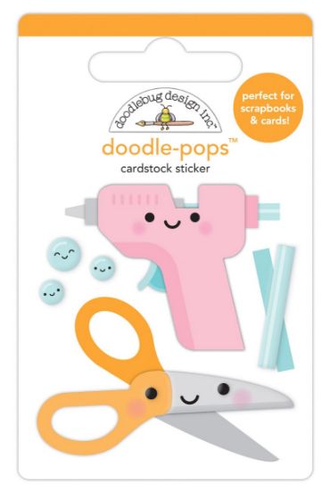 Picture of Doodlebug Doodle-Pops 3D Stickers-Cute & Crafty