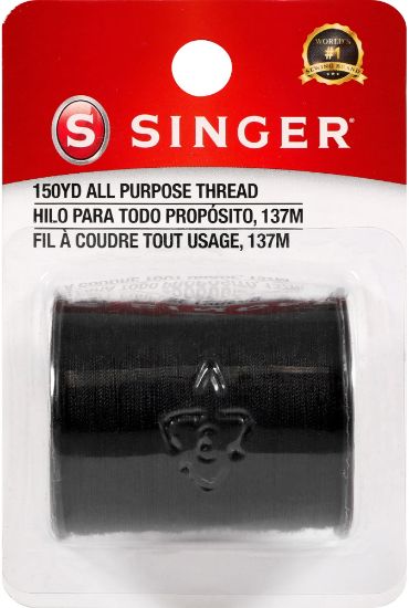 Picture of All-Purpose Polyester Thread 150yd Black