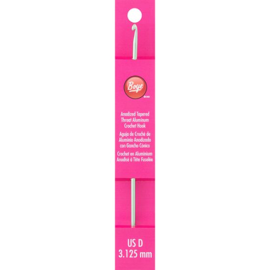 Picture of Aluminum Crochet Hook 6" Size D3/3.25mm