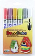 Picture of DecoColor Broad Tip Paint Marker Set 6/Pkg-Retro