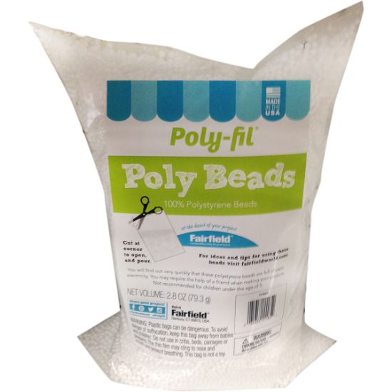 Picture of Fairfield Poly-Fil Poly Beads 2.8oz FOB: MI