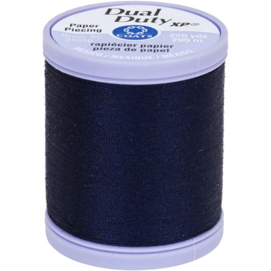 Picture of Dual Duty XP Paper Piecing Thread 225yd Navy