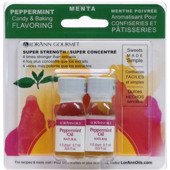 Picture of Candy & Baking Flavoring .125oz 2/Pkg Peppermint Oil