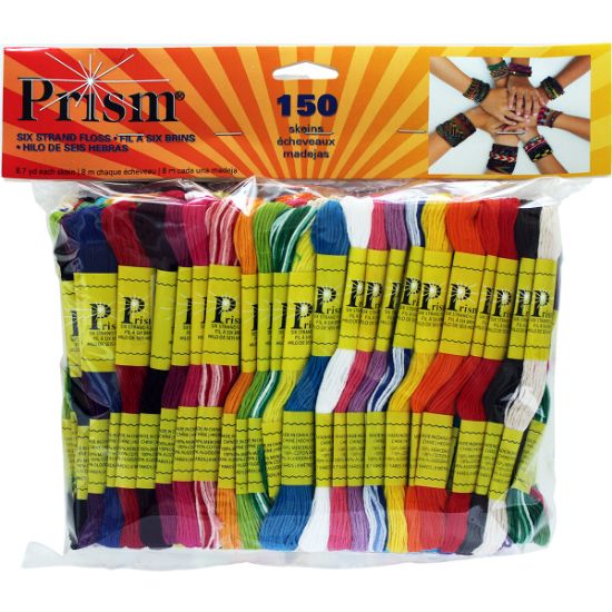 Picture of DMC Prism Craft Floss XL Pack 8.7yd 150/Pkg Assorted Colors