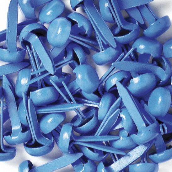 Picture of Doodlebug Mini Brads .125" 25/Pkg Blue Jean