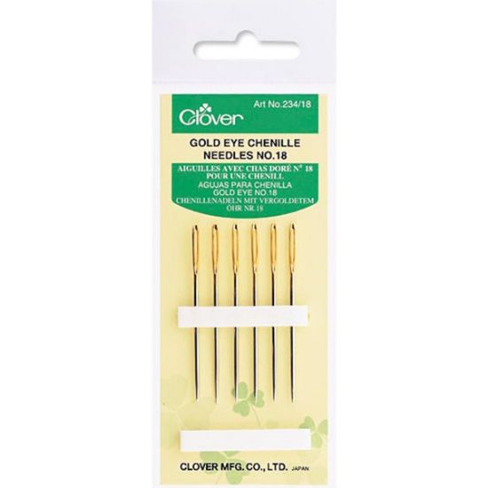 Picture of Gold Eye Chenille Needles  Size 18 6/Pkg