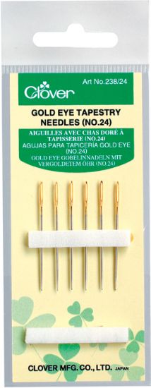 Picture of Gold Eye Tapestry Needles Size 24 6/Pkg
