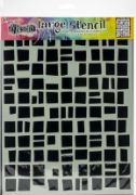 Picture of Dyan Reaveley's Dylusions Stencils 9"X12" Betsy's Block