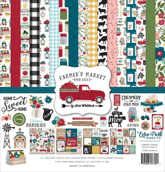 Picture of Echo Park Collection Kit 12"X12" Farmer's Market