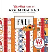 Picture of Echo Park Double-Sided Mega Paper Pad 6"X6" 48/Pkg Fall