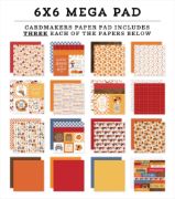 Picture of Echo Park Double-Sided Mega Paper Pad 6"X6" 48/Pkg Fall