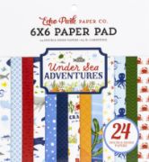 Picture of Echo Park Double-Sided Paper Pad 6"X6" 24/Pkg Under Sea Adventures